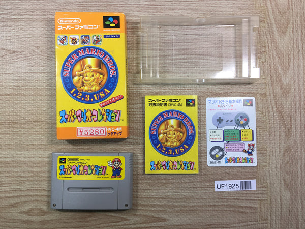 UF1925 Super Mario Collection All Stars BOXED SNES Super Famicom Japan