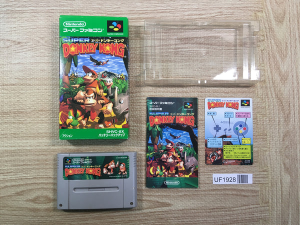 UF1928 Super Donkey Kong Country BOXED SNES Super Famicom Japan