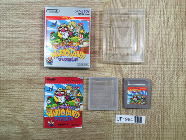 UF1964 Super Mario Land 3 Wario Land BOXED GameBoy Game Boy Japan