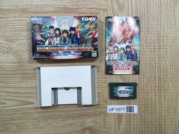 UF1977 Zoids Saga Fuzors BOXED GameBoy Advance Japan
