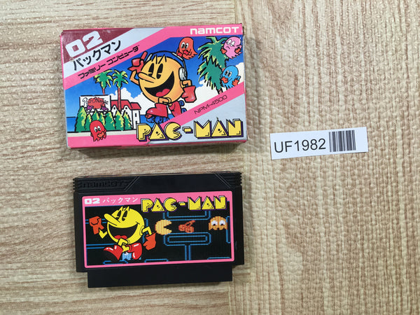 UF1982 Pac Man BOXED NES Famicom Japan