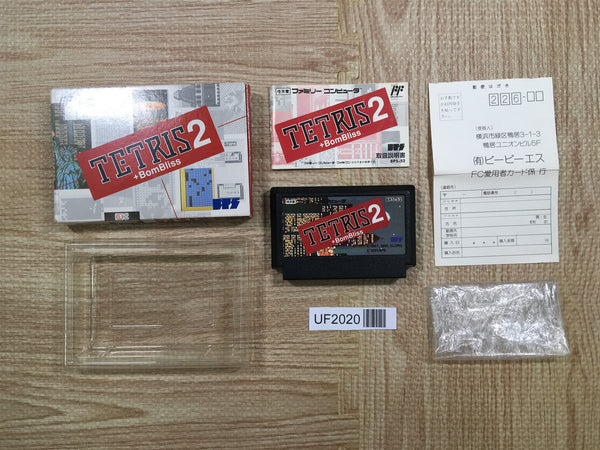 UF2020 Tetris 2 BOXED NES Famicom Japan
