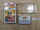 UF2045 Hanjuku Hero BOXED SNES Super Famicom Japan