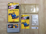 UF2046 Exhaust Heat F1 ROC Race of Champions BOXED SNES Super Famicom Japan