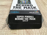 UF2050 Super Pinball Behind The Mask BOXED SNES Super Famicom Japan