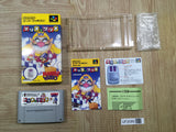 UF2089 Mario & Wario BOXED SNES Super Famicom Japan