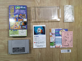 UF2098 Far East Of Eden Tengai Makyou Zero BOXED SNES Super Famicom Japan