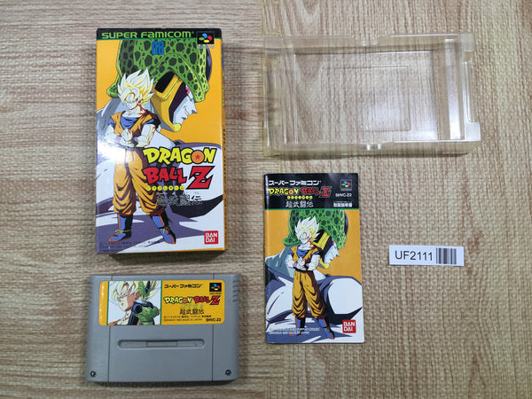 UF2111 Dragon Ball Z Super Butouden BOXED SNES Super Famicom Japan