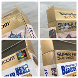 UF2117 Conveni Wars Barcode Battler Senki BOXED SNES Super Famicom Japan