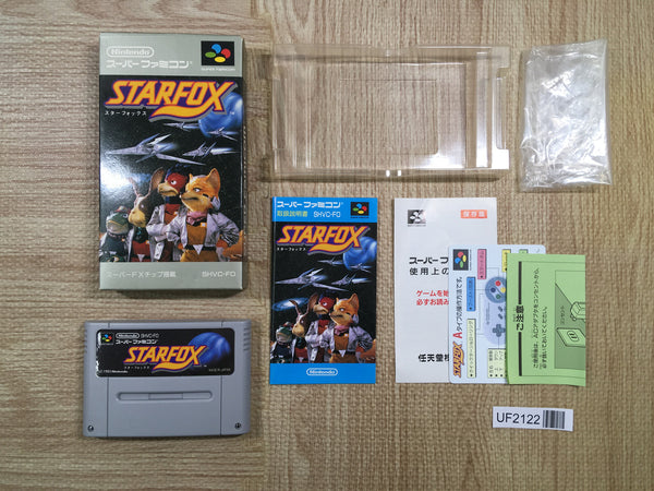UF2122 Star Fox BOXED SNES Super Famicom Japan