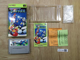 UF2124 Rockman's Soccer MegaMan Rockman BOXED SNES Super Famicom Japan