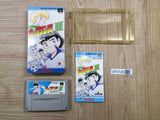 UF2125 Captain Tsubasa III 3 BOXED SNES Super Famicom Japan