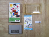 UF2125 Captain Tsubasa III 3 BOXED SNES Super Famicom Japan