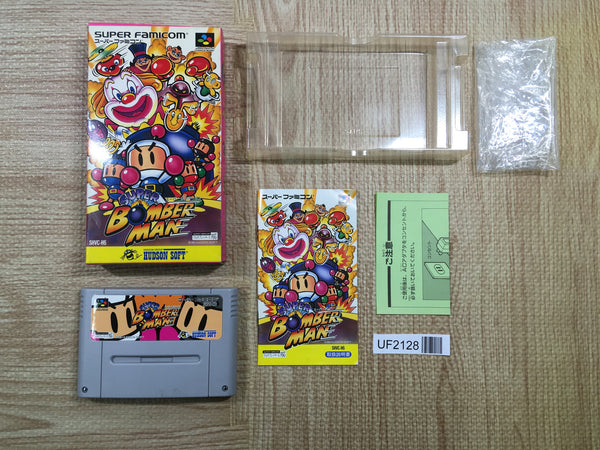 UF2128 Super Bomberman BOXED SNES Super Famicom Japan