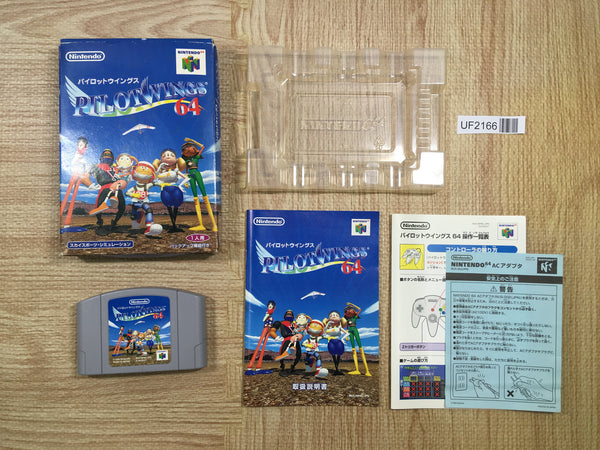 UF2166 Pilotwings BOXED N64 Nintendo 64 Japan