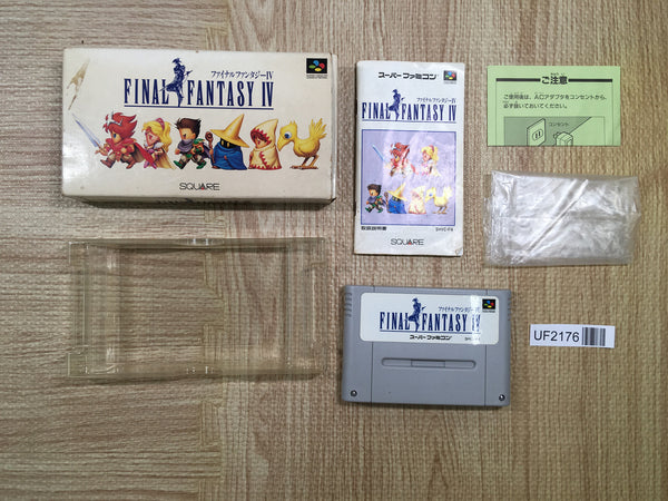 UF2176 Final Fantasy IV 4 BOXED SNES Super Famicom Japan