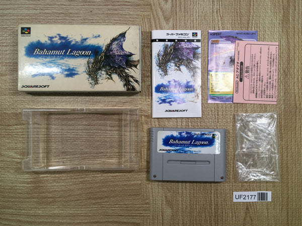 UF2177 Bahamut Lagoon BOXED SNES Super Famicom Japan