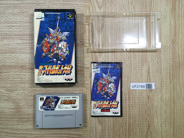 UF2189 Super Robot Taisen Wars 3 BOXED SNES Super Famicom Japan