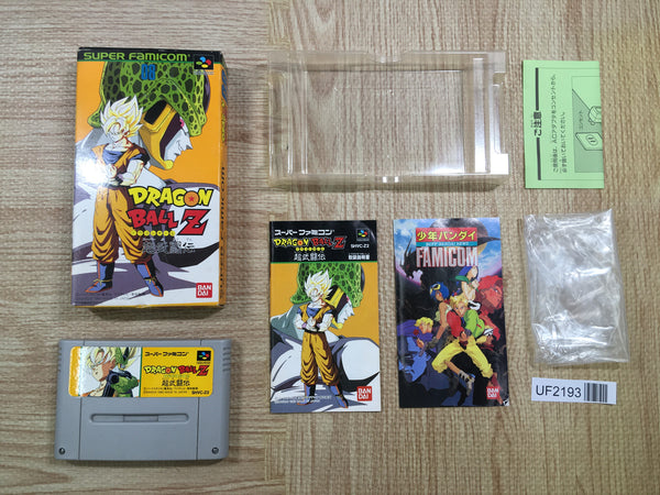UF2193 Dragon Ball Z Super Butouden BOXED SNES Super Famicom Japan