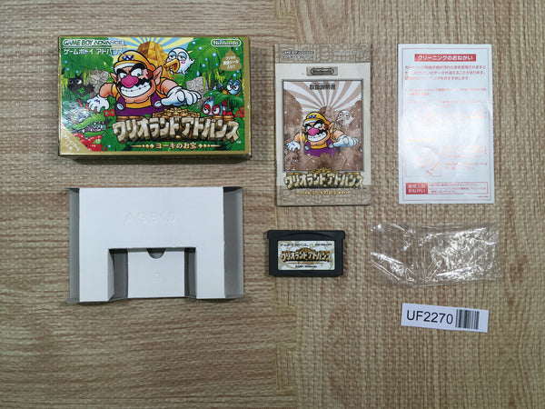 UF2270 Wario Land Advance Mario BOXED GameBoy Advance Japan