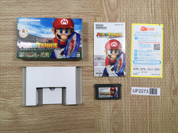 UF2273 MARIO TENNIS Advance BOXED GameBoy Advance Japan