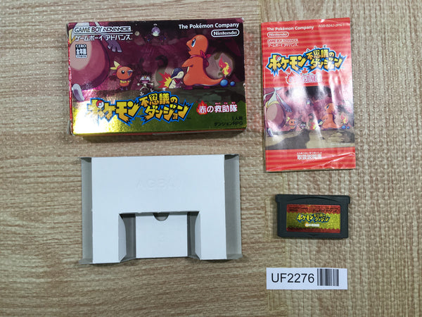 UF2276 Pokemon Mystery Dungeon Red Rescue Team BOXED GameBoy Advance Japan