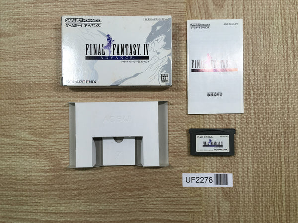UF2278 Final Fantasy 4 IV BOXED GameBoy Advance Japan