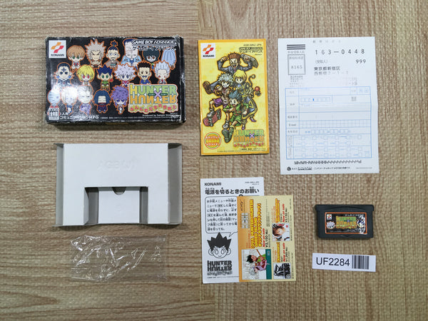 UF2284 Hunter X Hunter Minna Tomodachi Daisakusen!! BOXED GameBoy Advance Japan