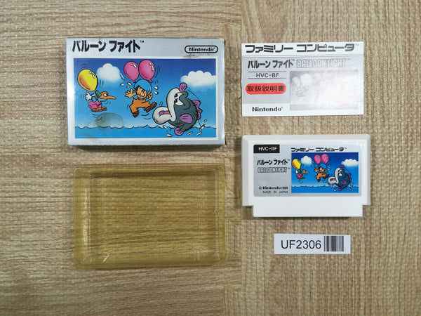 UF2306 Balloon Fight BOXED NES Famicom Japan