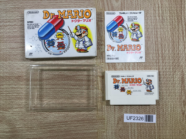 UF2326 Dr. Mario BOXED NES Famicom Japan
