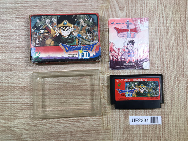 UF2331 Dragon Quest III 3 BOXED NES Famicom Japan