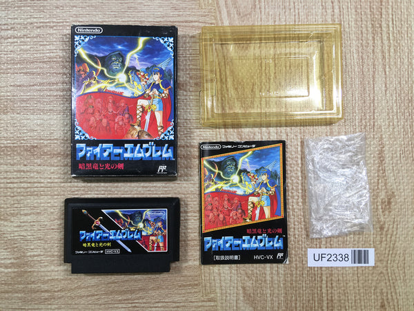 UF2338 Fire Emblem Ankoku Ryu to Hikari no Tsurugi BOXED NES Famicom Japan