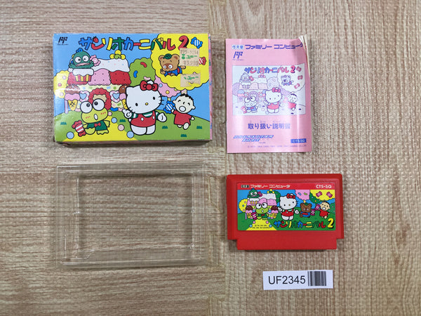 UF2345 Sanrio Carnival 2 Kitty BOXED NES Famicom Japan