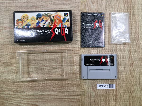 UF2365 Romancing SaGa BOXED SNES Super Famicom Japan