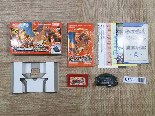 UF2393 Pokemon Fire Red BOXED GameBoy Advance Japan