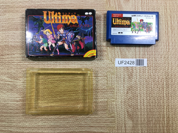 UF2428 Ultima BOXED NES Famicom Japan