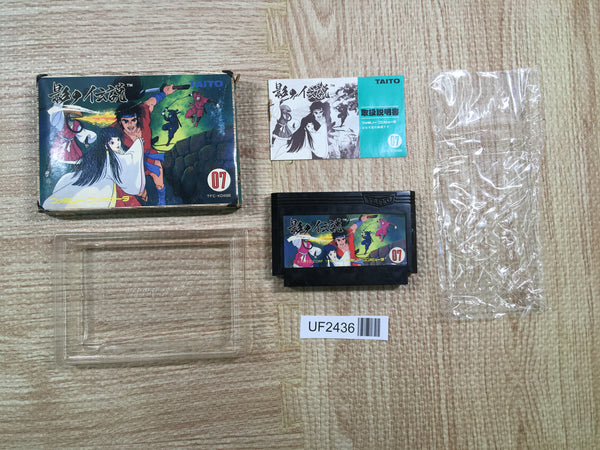 UF2436 The Legend of Kage BOXED NES Famicom Japan