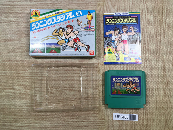 UF2460 StadiumEvents Family Trainer Running Stadium BOXED NES Famicom Japan