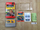 UF2594 Super Mario Kart BOXED SNES Super Famicom Japan
