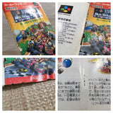 UF2597 Super Mario Kart BOXED SNES Super Famicom Japan
