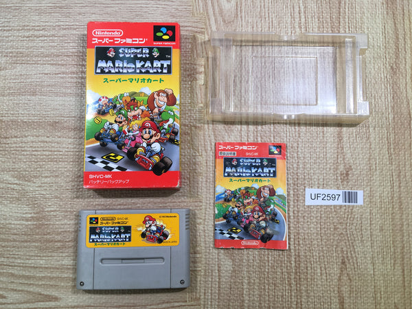 UF2597 Super Mario Kart BOXED SNES Super Famicom Japan