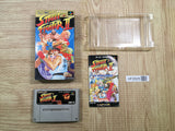 UF2625 Street Fighter II 2 BOXED SNES Super Famicom Japan