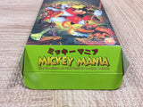 UF2633 Mickey Mania Mickey Mouse BOXED SNES Super Famicom Japan