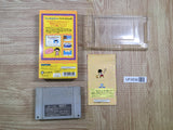 UF2636 Chibi Marukochan Harikiri 365 Nichi no Maki BOXED SNES Super Famicom Japan