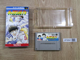 UF2641 Captain Tsubasa IV 4 Pro no Rivaltachi BOXED SNES Super Famicom Japan