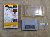 UF2641 Captain Tsubasa IV 4 Pro no Rivaltachi BOXED SNES Super Famicom Japan