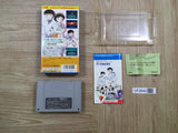UF2642 Captain Tsubasa IV 4 Pro no Rivaltachi BOXED SNES Super Famicom Japan