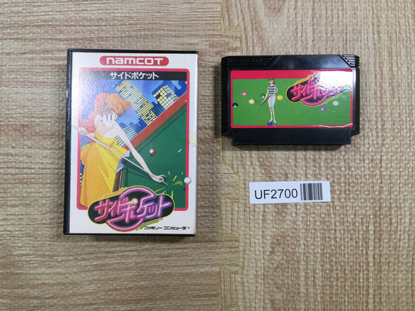 UF2700 Side Pocket Billiards BOXED NES Famicom Japan