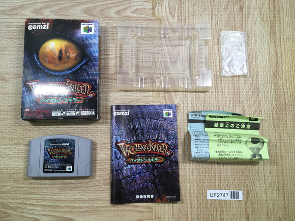 UF2747 Violence Killer BOXED N64 Nintendo 64 Japan
