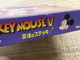 UF2912 Mickey Mouse V Magic Stick BOXED GameBoy Game Boy Japan